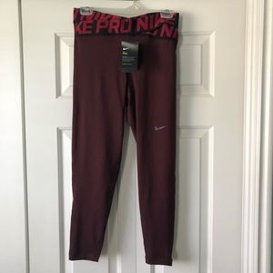 NIKE PRO dri-fit training leggings NWT